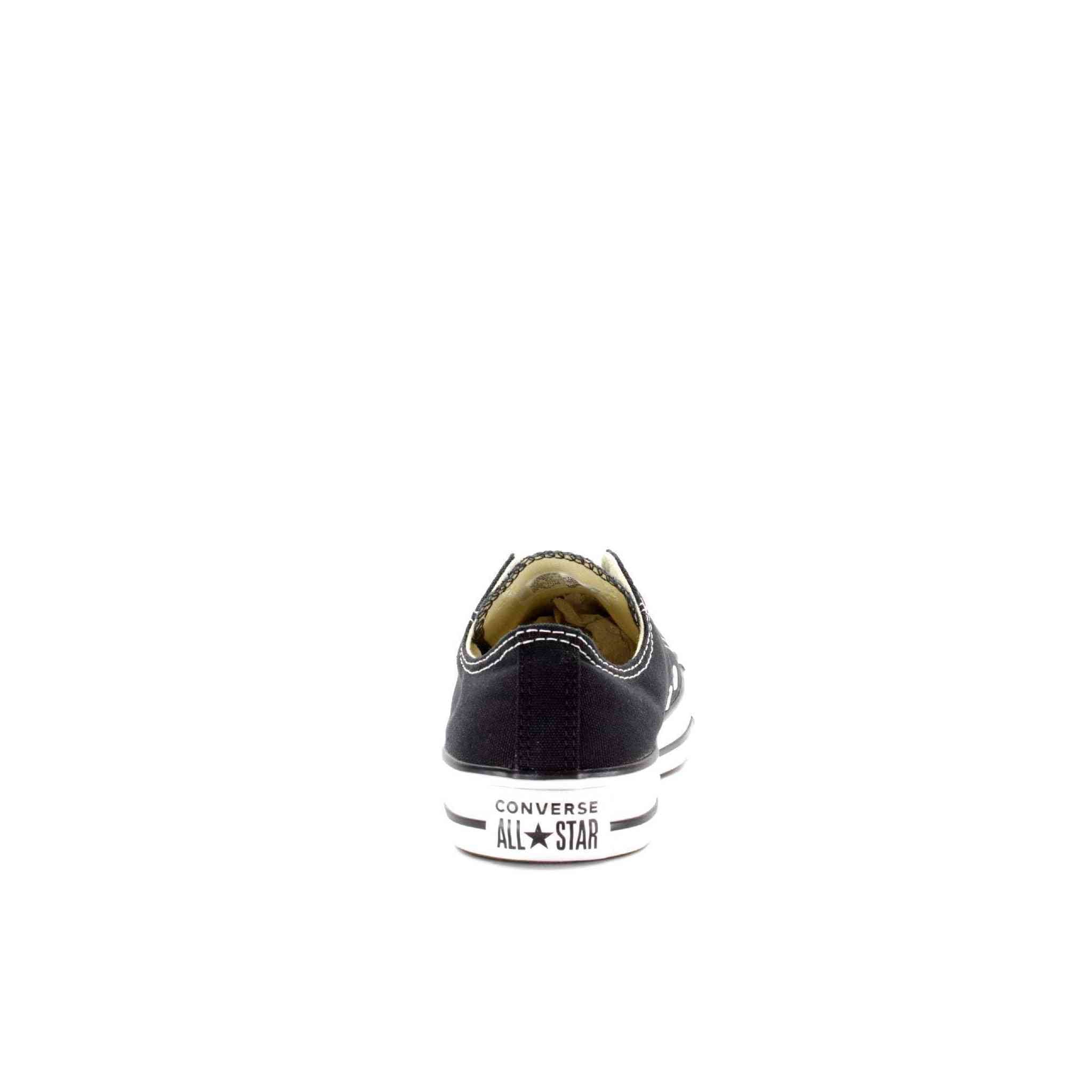 Converse All Star Ox Womens Black Canvas Trainer UK 6.5, Black