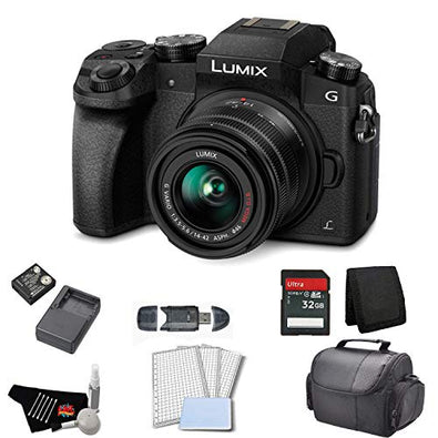 Panasonic Lumix DMC-G7 Mirrorless Micro Four Thirds Digital Camera +14-42mm Lens
