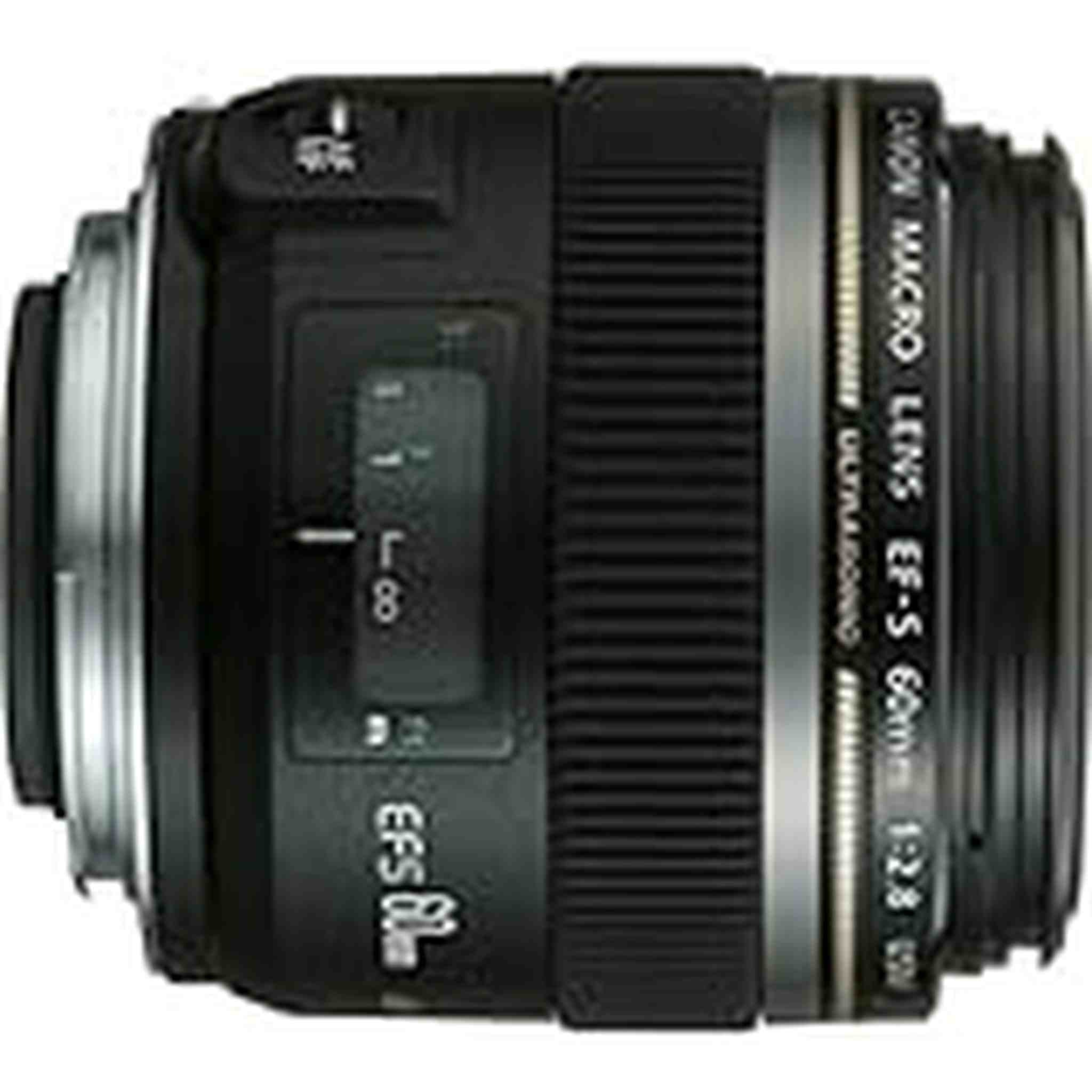 Canon EF-S 60mm f/2.8 AF USM Lens - Reconditioned