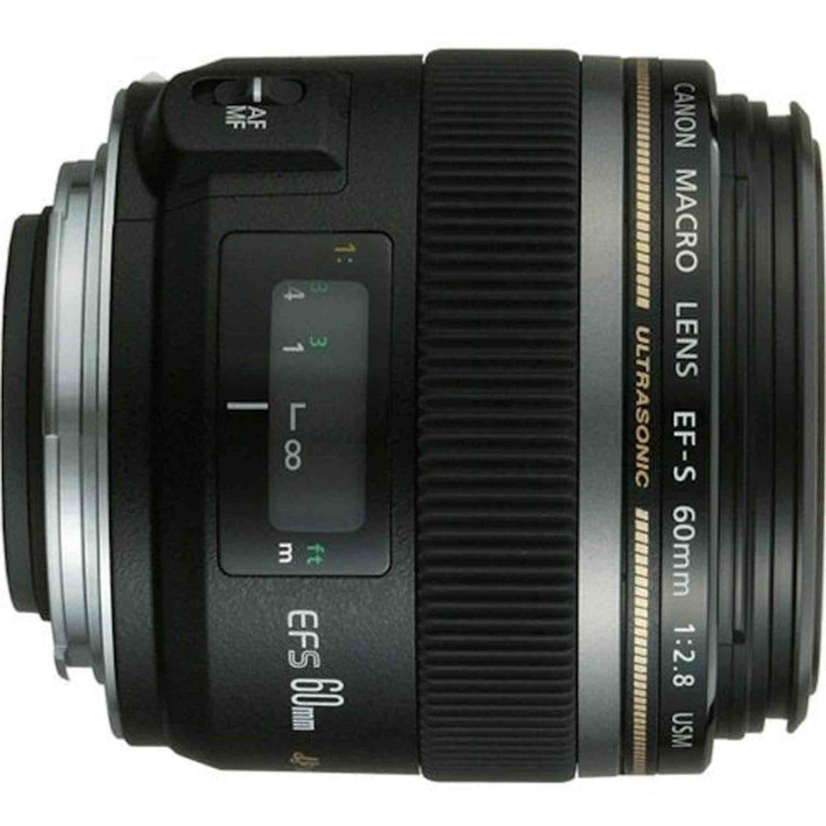 Canon EF-S 60mm f/2.8 AF USM Lens - Reconditioned
