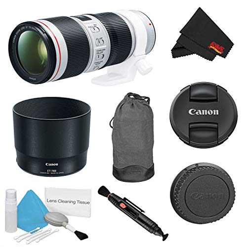 Canon EF 70-200mm f/4L is II USM Lens Bundle International Model