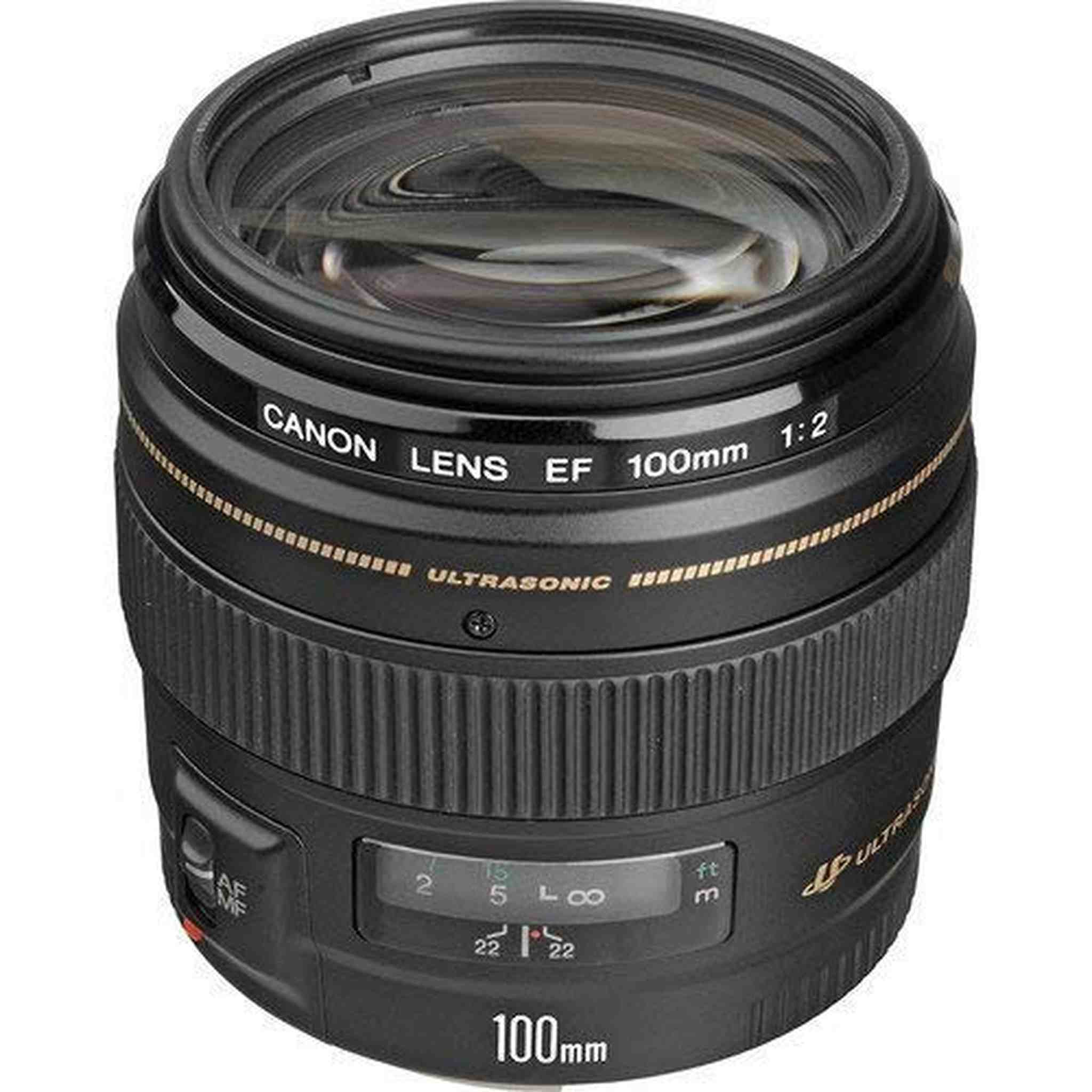 Canon EF 100mm f/2 USM Lens International Version No warranty - Used Canon