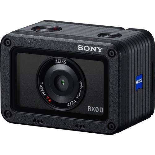 Sony Cyber-shot DSC-RX0 II Camera DSC-RX0M2 With Soft Bag, Tripod, 2x Extra Batteries, LED Light, 2x 64GB Memory Card, Card Reader , Plus Essential