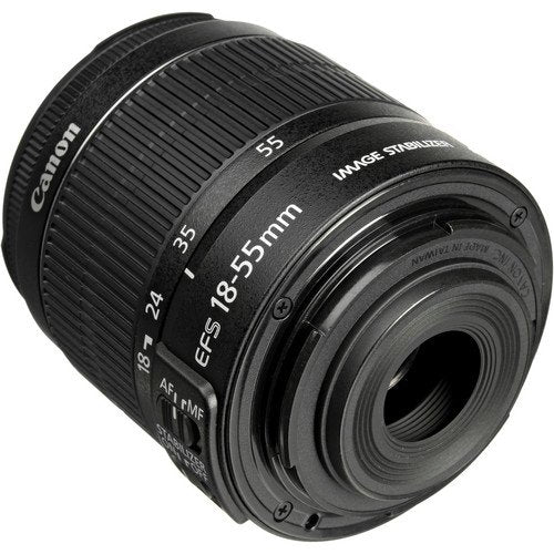 EF-S 18-55mm f/3.5-5.6 IS II I Lens for EOS Digital SLR Digital Cameras - Black