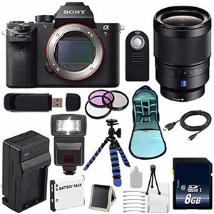 Sony Alpha a7R II Mirrorless Digital Camera International Model + Sony Distagon T FE 35mm f/1.4 ZA Lens + 72mm 3 Piece