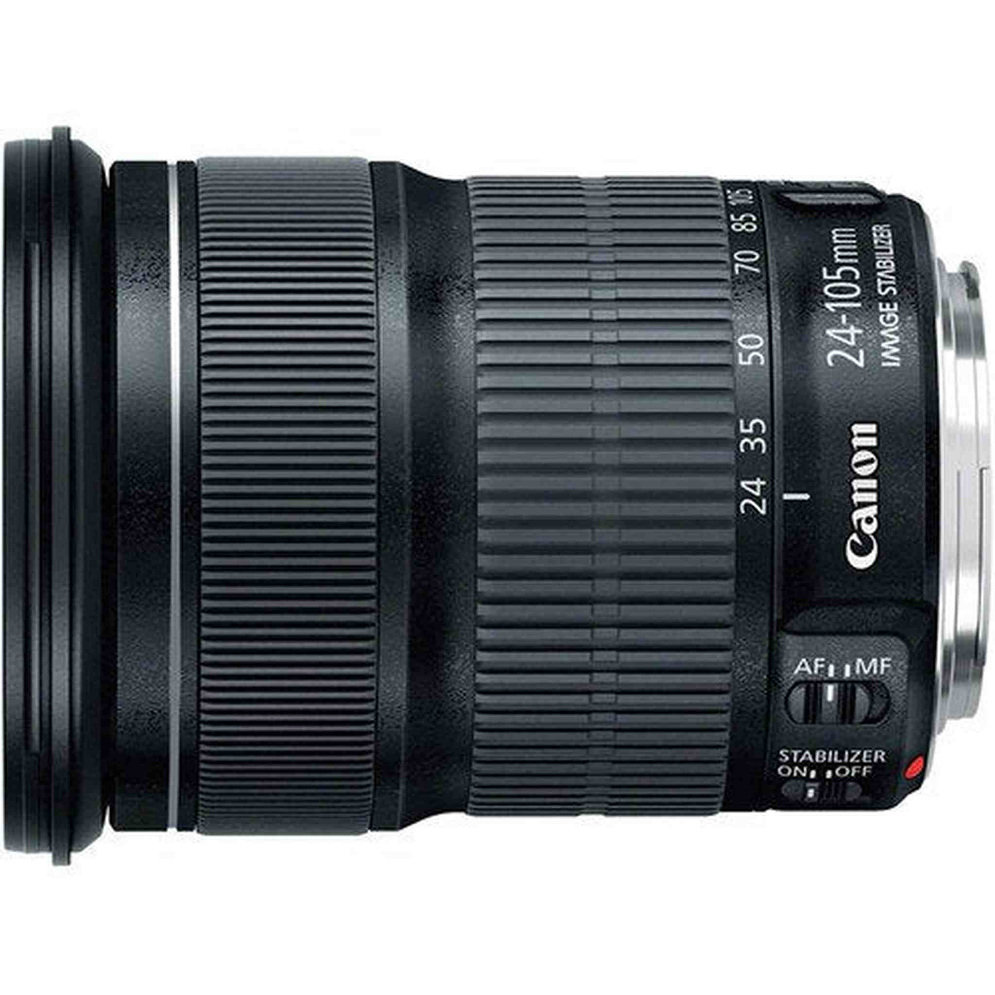 Canon EF 24-105mm F/3.5-5.6 is STM Lens for Canon 6D, 5D Mark IV, 5D Mark III, 5D Mark II, 6D Mark II, 5Dsr, 5Ds, 1Dx, 1 Canon