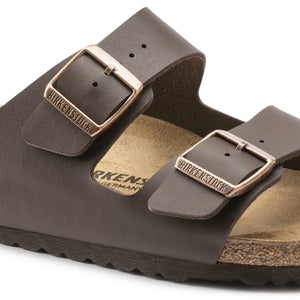 Birkenstock Unisex Arizona Suede Sandals, Darkbrown - 36 N EU US Women EU's 5-5.5