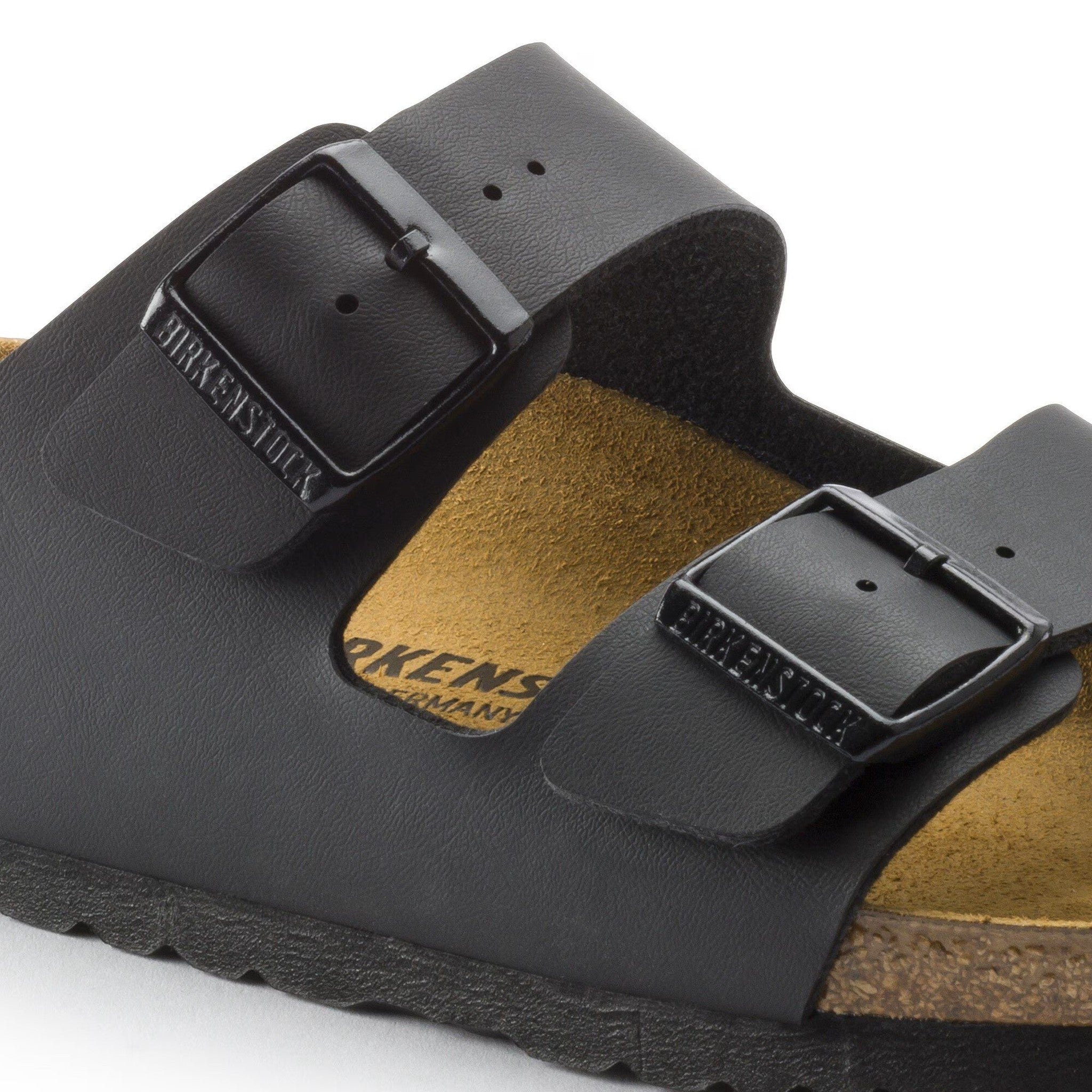 Birkenstock Arizona Birko-Flor Sandals Black 45 EU Birkenstock