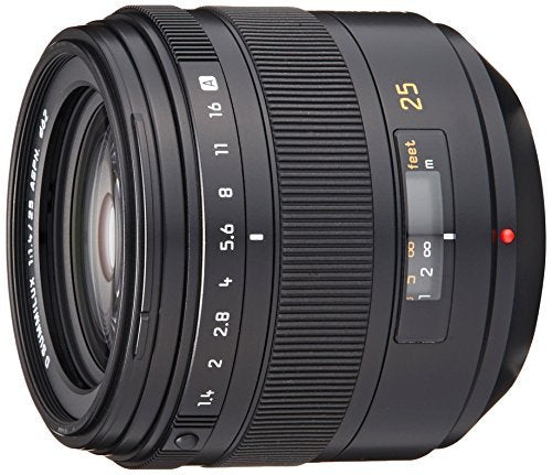 Panasonic LEICA D SUMMILUX 25mm/F1.4 ASPH L-X025 - International Version, No warranty Panasonic