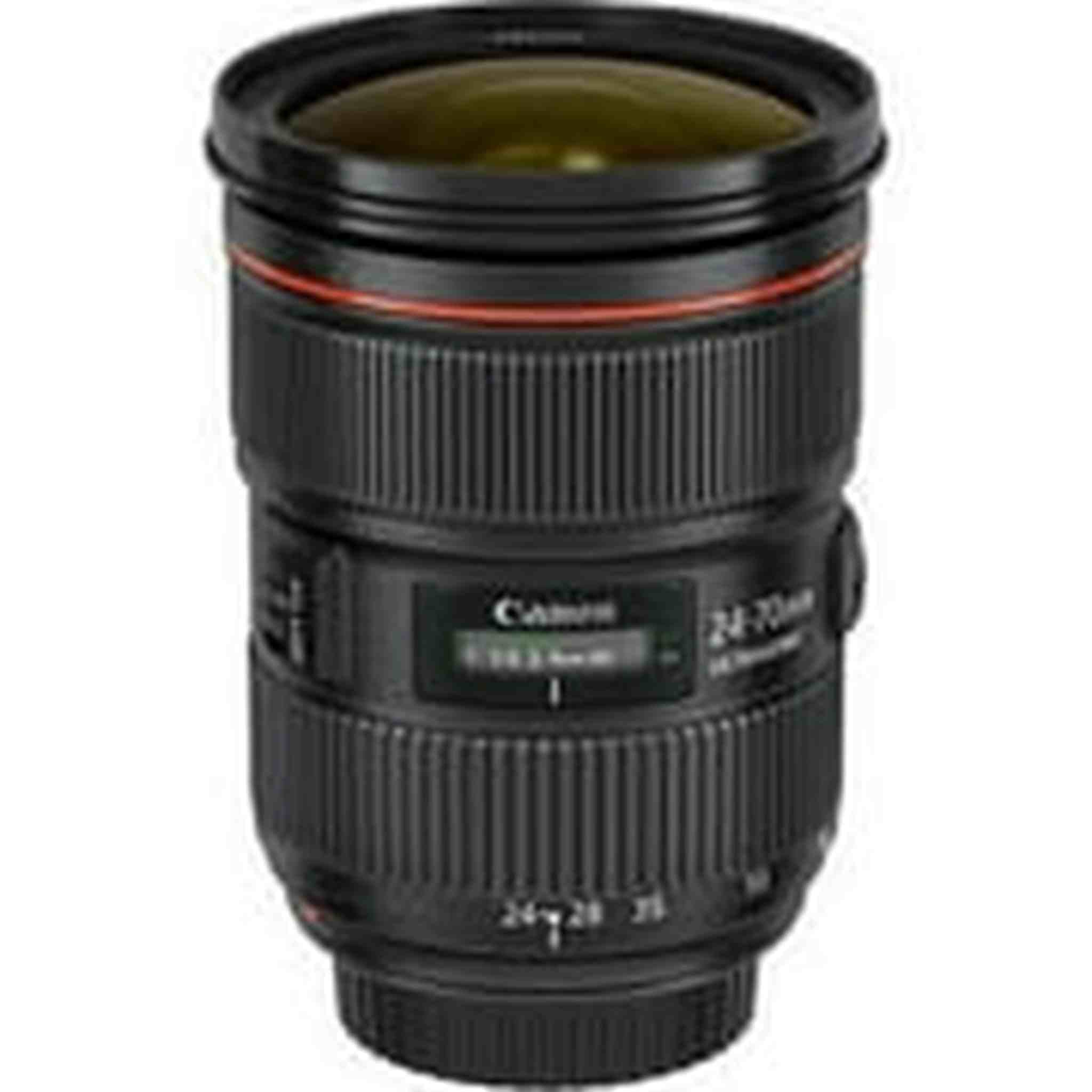 Canon EF 24-70mm f/2.8L II USM Lens 5175B002 + Filter Kit + Cap Keeper + More - Reconditioned Canon