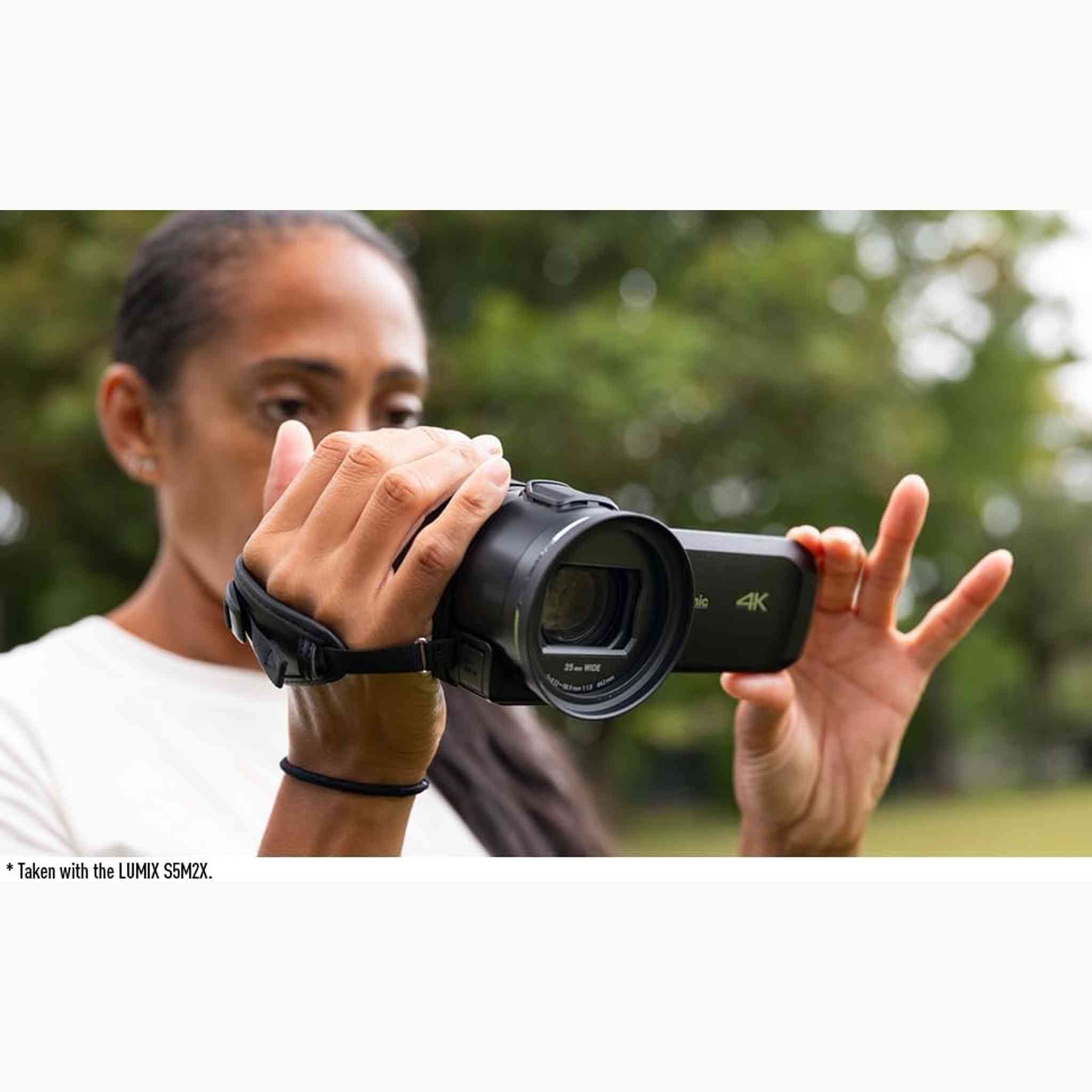 Panasonic VX3 HC-VX3 4K Camcorder, Lightweight Video Camera, Record Memories and Moments That Last