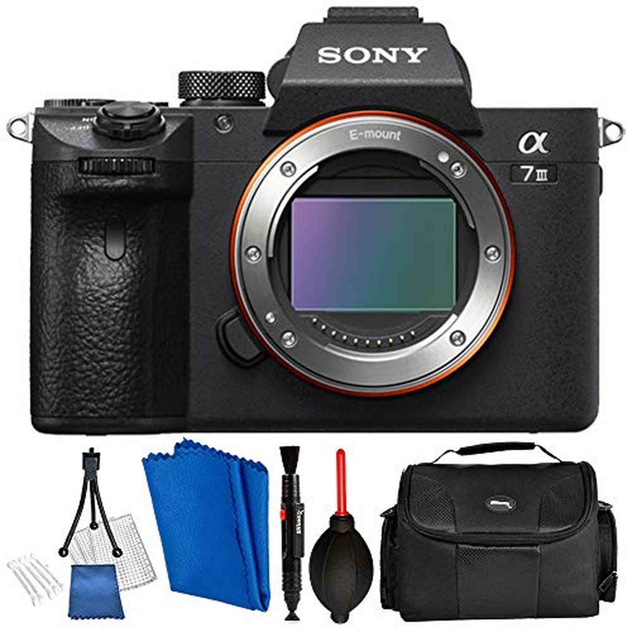 Sony Alpha a7 III Full Frame Mirrorless Digital Camera Body Only ILCE7M3/B - Bundle Kit - Used Sony