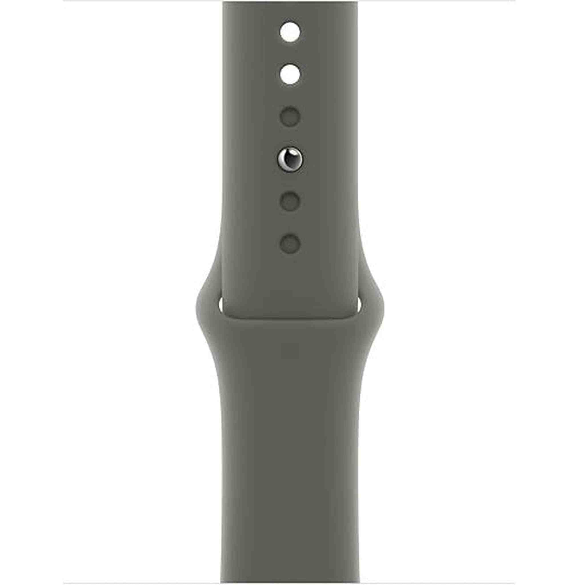 Apple Watch Band - Cinturino Sport - 45 mm - Olive - One Size Apple