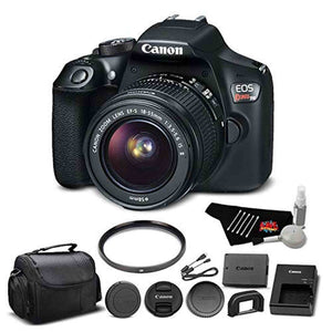 Canon EOS Rebel T6 DSLR Camera Kit with EF-S 18-55mm f/3.5-5.6 is II Lens with UV Filter + Carrying Case - Used Canon