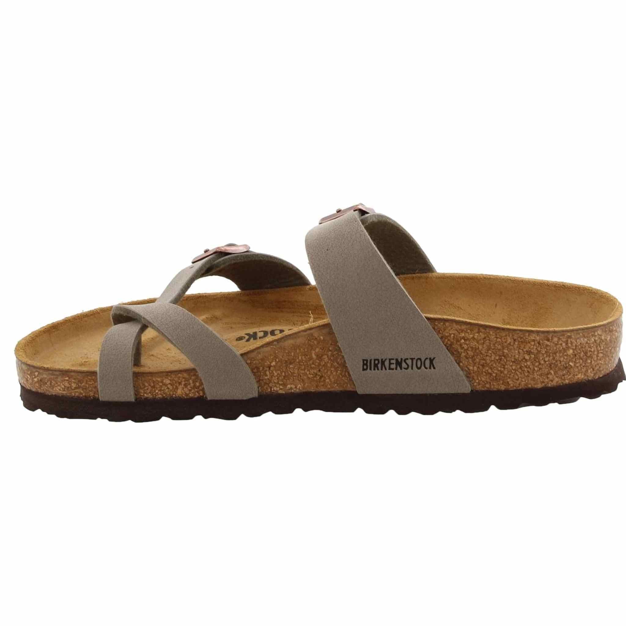 BIRKENSTOCK Women's Mayari Sandal, Stone, 39 R EU, 8-8.5 M US Birkenstock