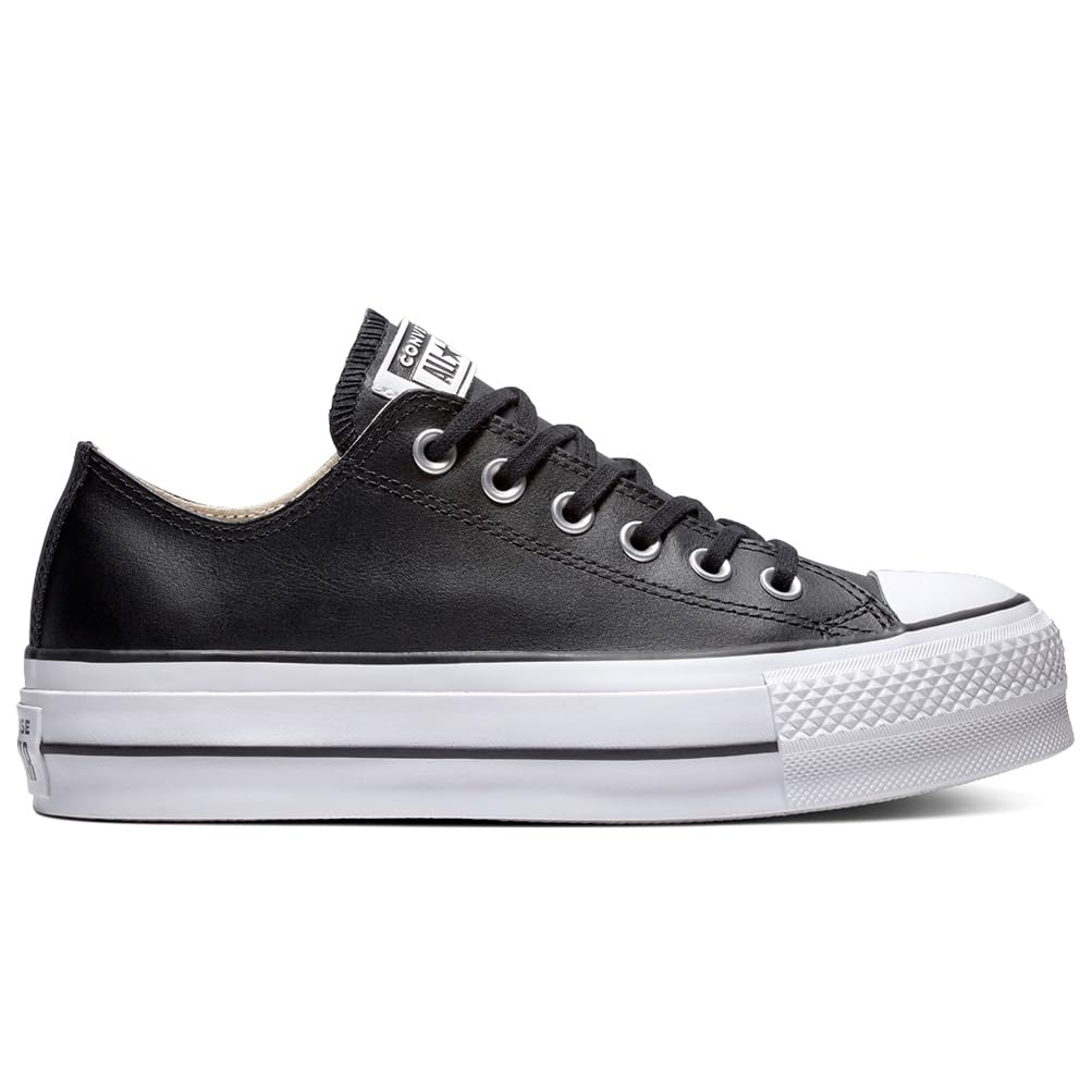 Converse Chuck Taylor All Star Lift Platform LO Women, Sneakers Black Leather