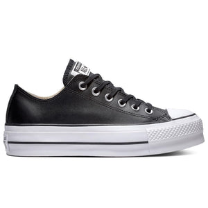 Converse Chuck Taylor All Star Lift Platform LO Women, Sneakers Black Leather