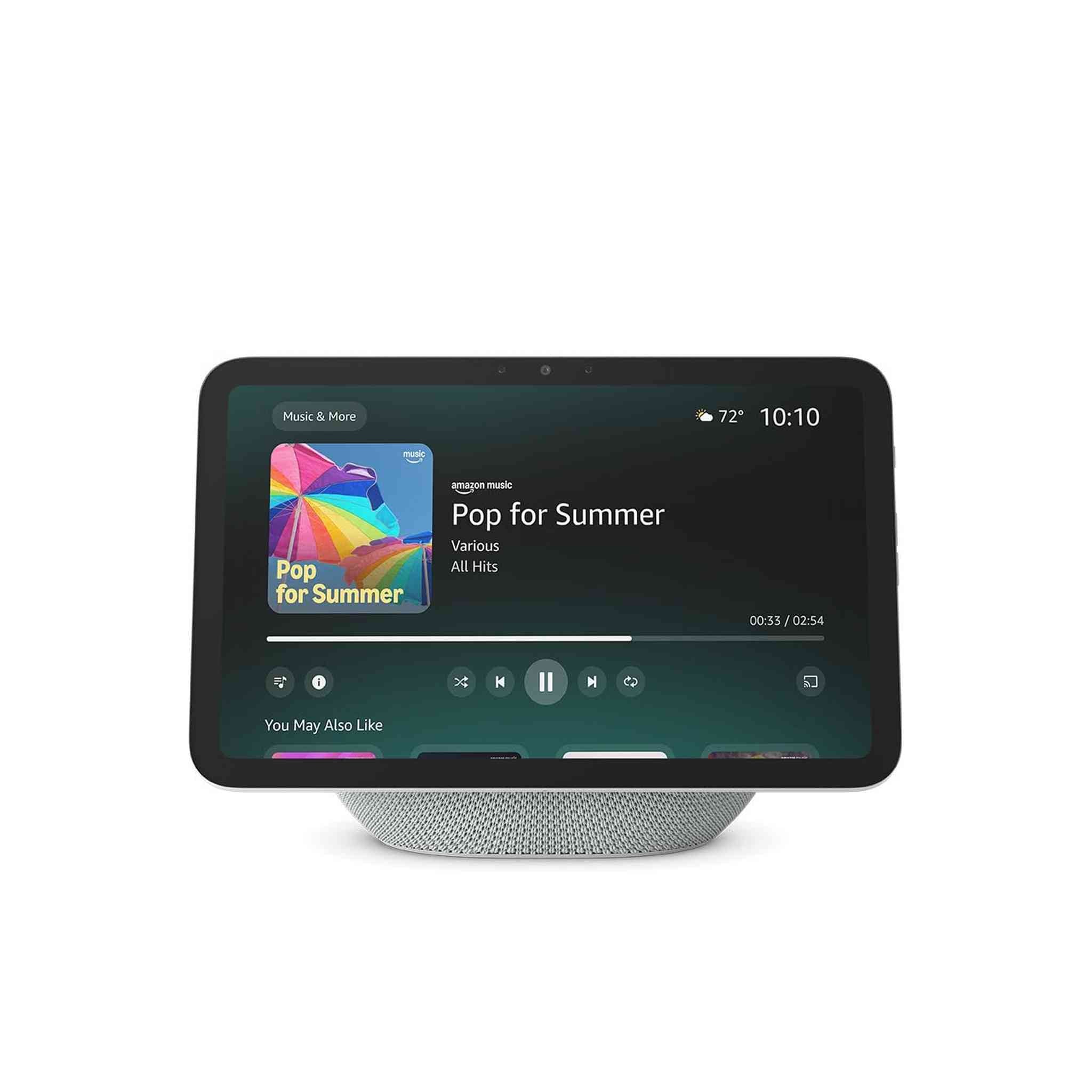 Amazon Echo Show 8 newest model , Vibrant HD 8.7" display with spatial audio, Designed for Alexa+, Glacier White