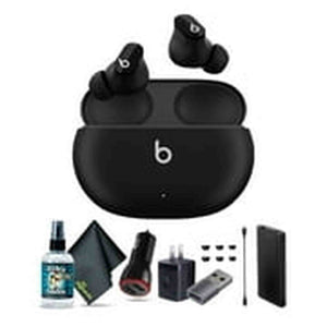 Beats by Dr. Dre Studio Buds Noise Canceling True Wireless In-Ear Headphones Black Bundle with Accessories