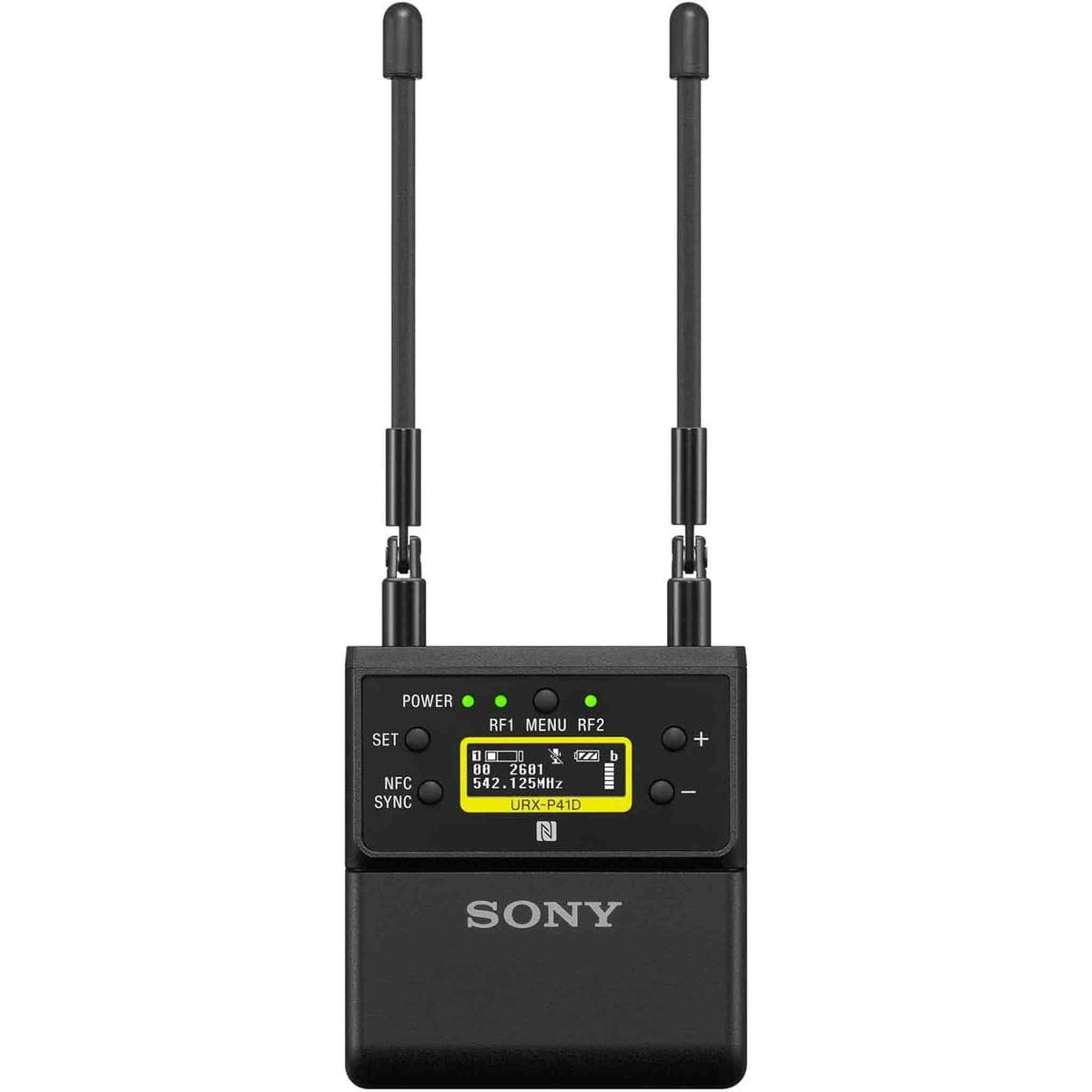 Sony URX-P41D Dual-Channel Camera-Mount Wireless Receiver, 14UC: 470.1 to 541.8MHz - Reconditioned