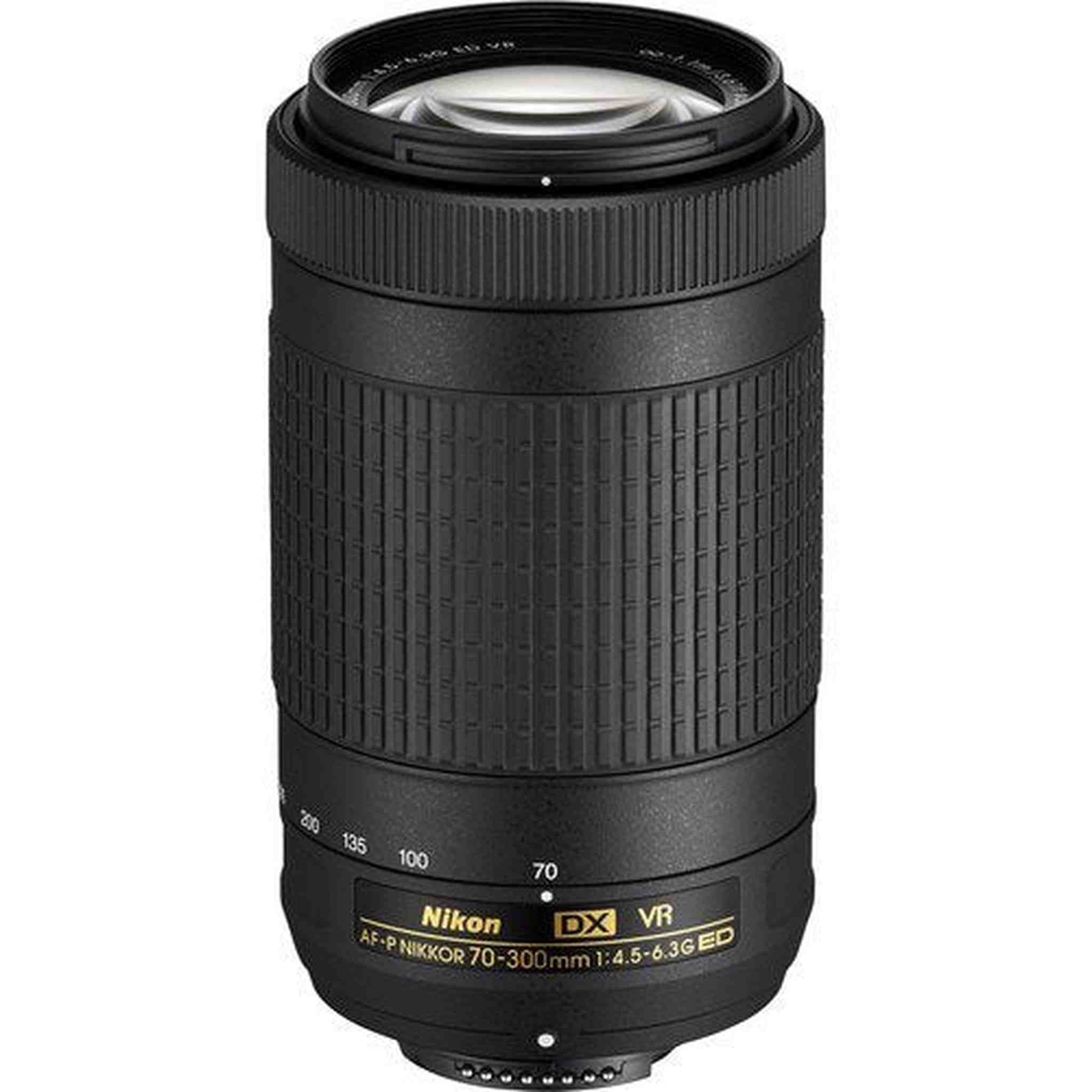 Nikon AF-P DX NIKKOR 70-300mm f/4.5-6.3G ED VR Lens for Nikon DSLR Cameras - Reconditioned Nikon