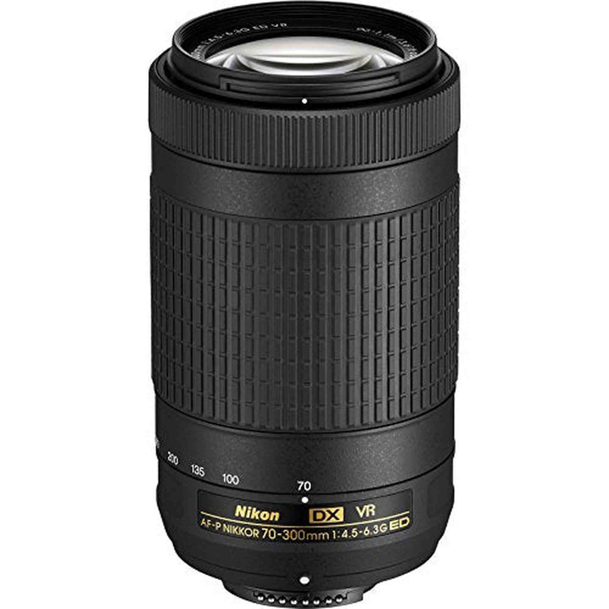 Nikon 70-300mm f/4.5-6.3G VR DX AF-P ED Zoom-NIKKOR Lens - Renewed - Reconditioned Nikon