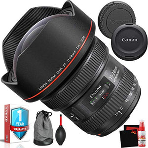 Canon EF 11-24mm f/4L USM Lens Accessory Bundle International Model