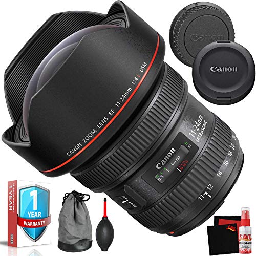 Canon EF 11-24mm f/4L USM Lens Accessory Bundle International Model