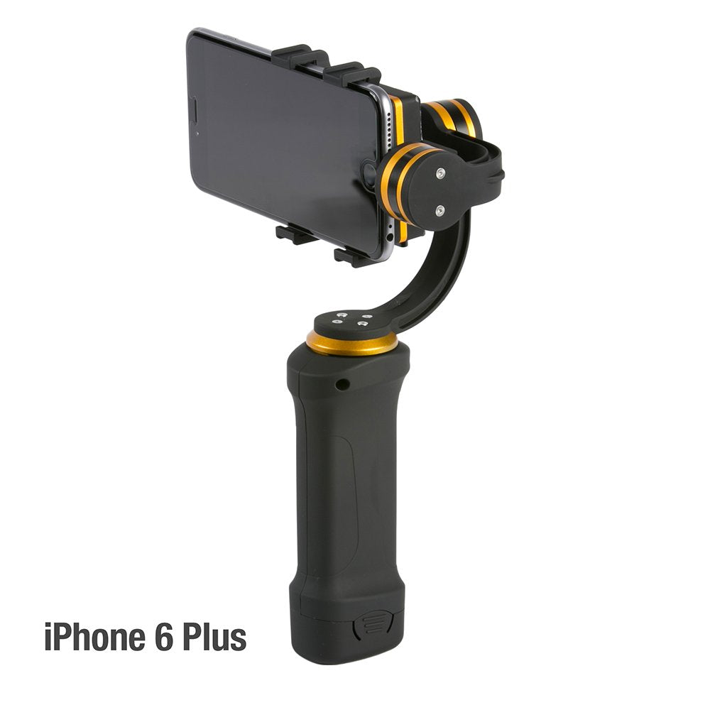 Ikan FLY-X3-PLUS 3-Axis Smartphone Gimbal Stabilizer Includes GoPro, Small and Larger Gimbal Cradles - Used ikan