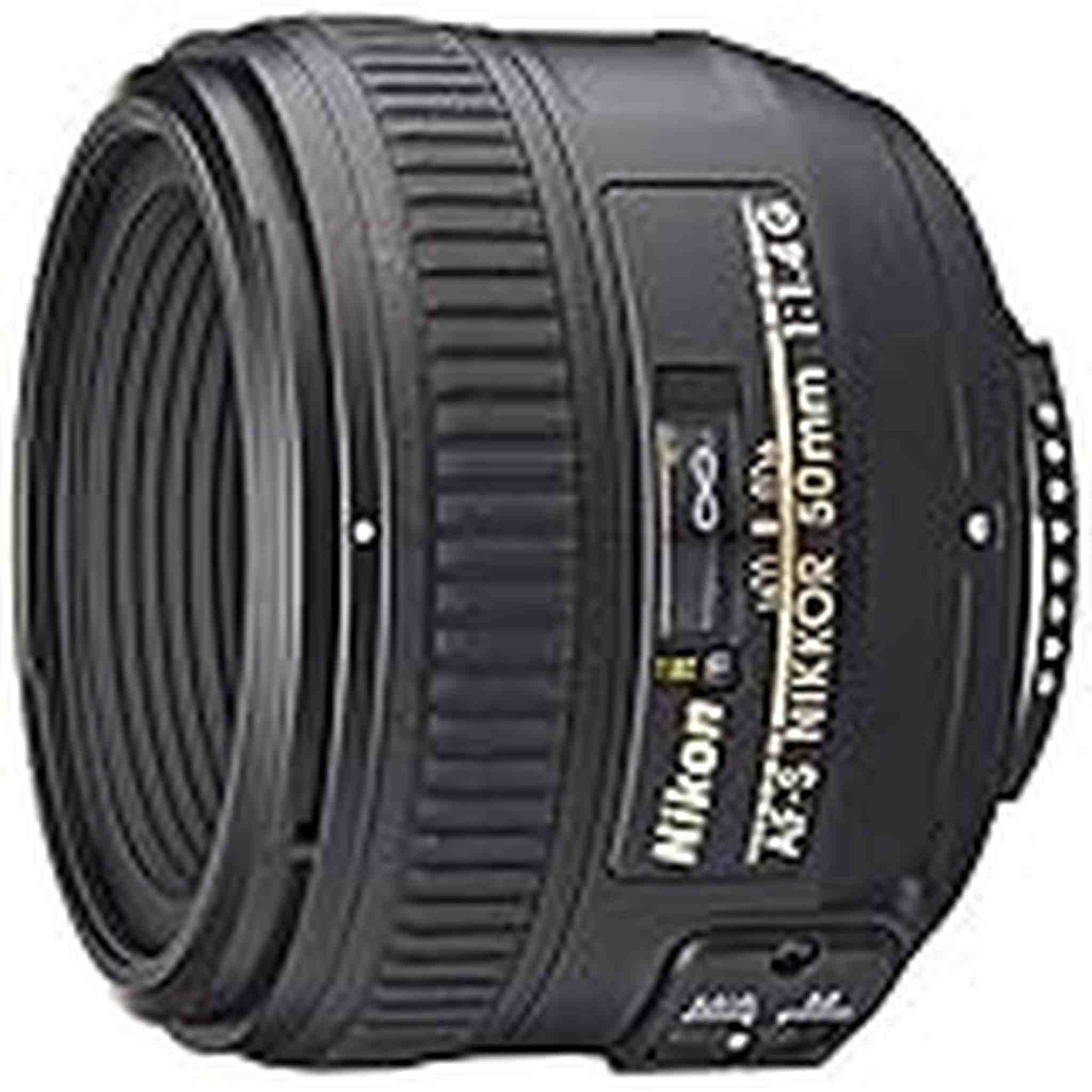 Nikon AF-S FX NIKKOR 50mm f/1.4G Lens with Auto Focus for Nikon DSLR Cameras - Used Nikon