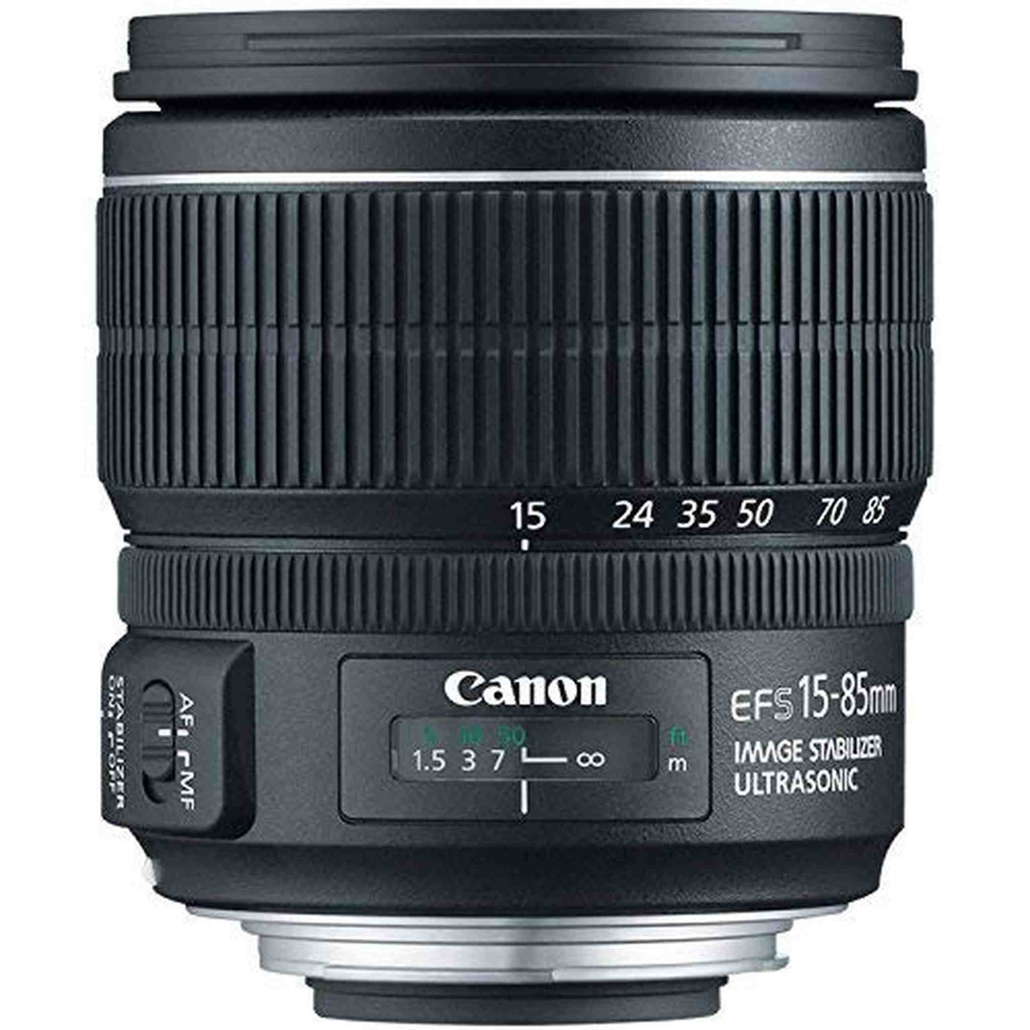 Canon 3560B002-IV EF-S 15-85mm F/3.5-5.6 is USM UD Standard Zoom Lens for Digital SLR Cameras International Model No Warranty - Used Canon