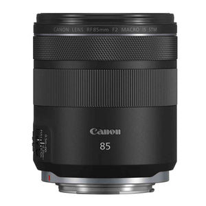 Canon RF 85mm F2 Macro is STM, Compact Medium-Telephoto Black Lens 4234C002