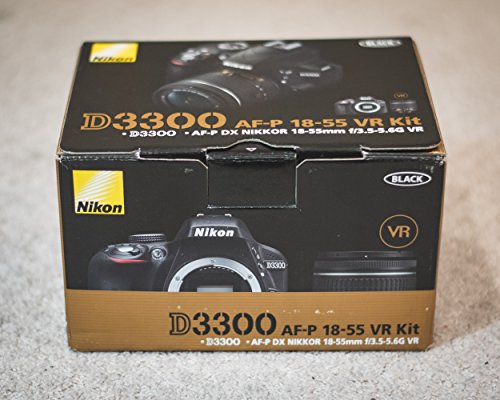 Nikon D3300 Digital SLR Camera Body Black - International Version No Warranty