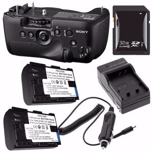 Sony Vertical Battery Grip Alpha A99 DSLR Camera + NP-FM500H Battery + External Charger + 32GB SDHC Card Saver Bundle