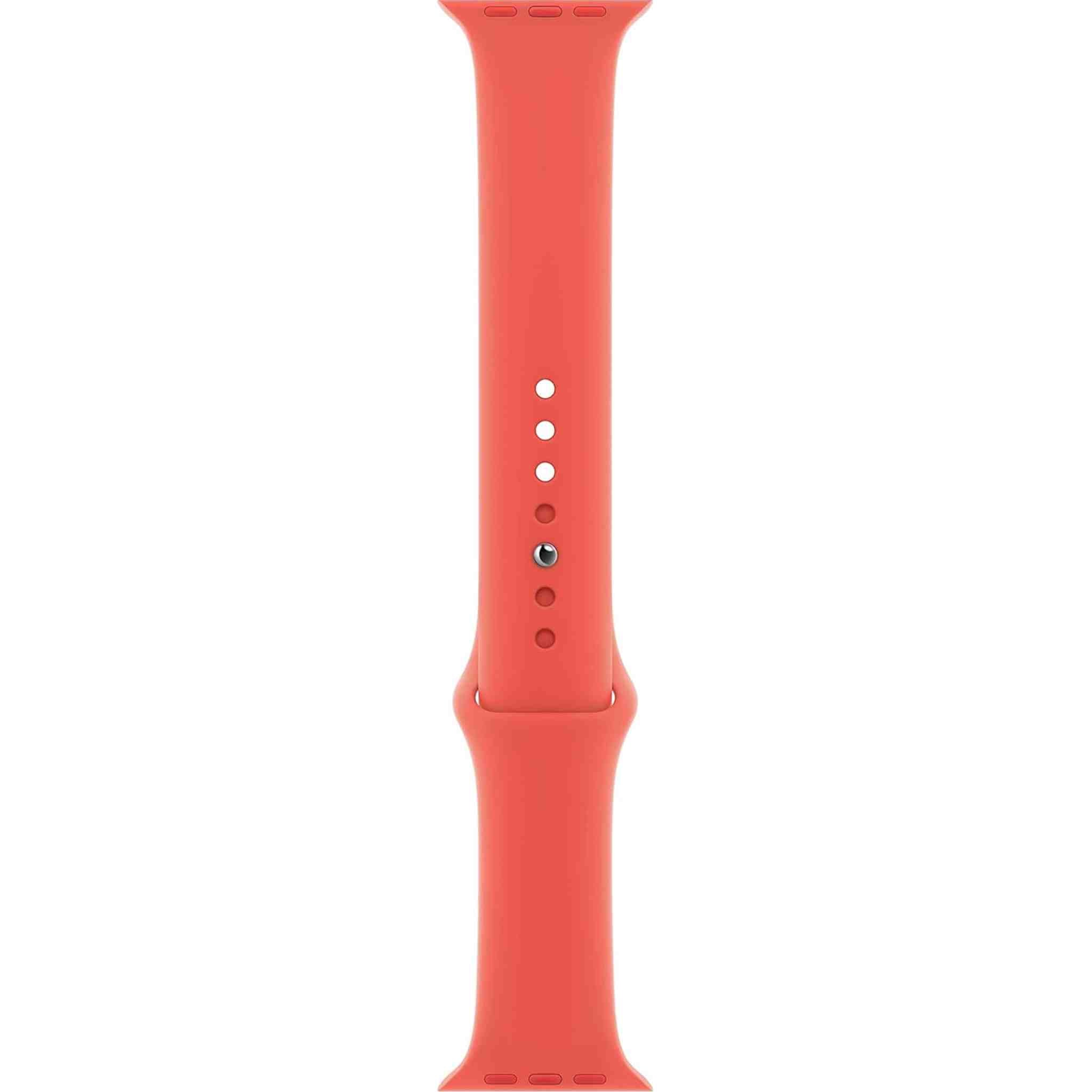 Apple Watch Band - Sport Band 44mm - Pink Citrus - Regular Apple