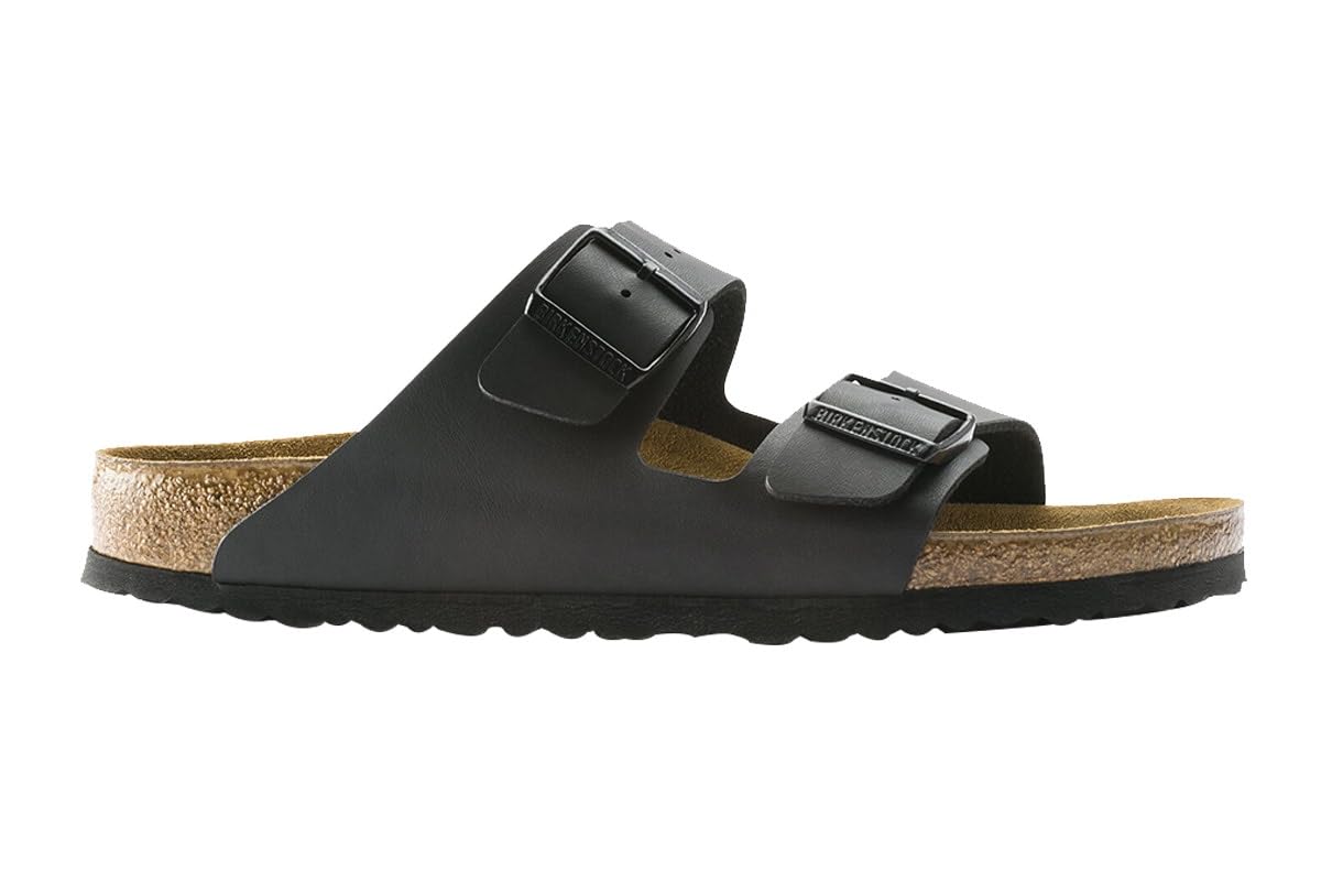 Birkenstock Arizona Unisex Black Birko-Flor Sandal 40 /Unisex US Size 9-9.5