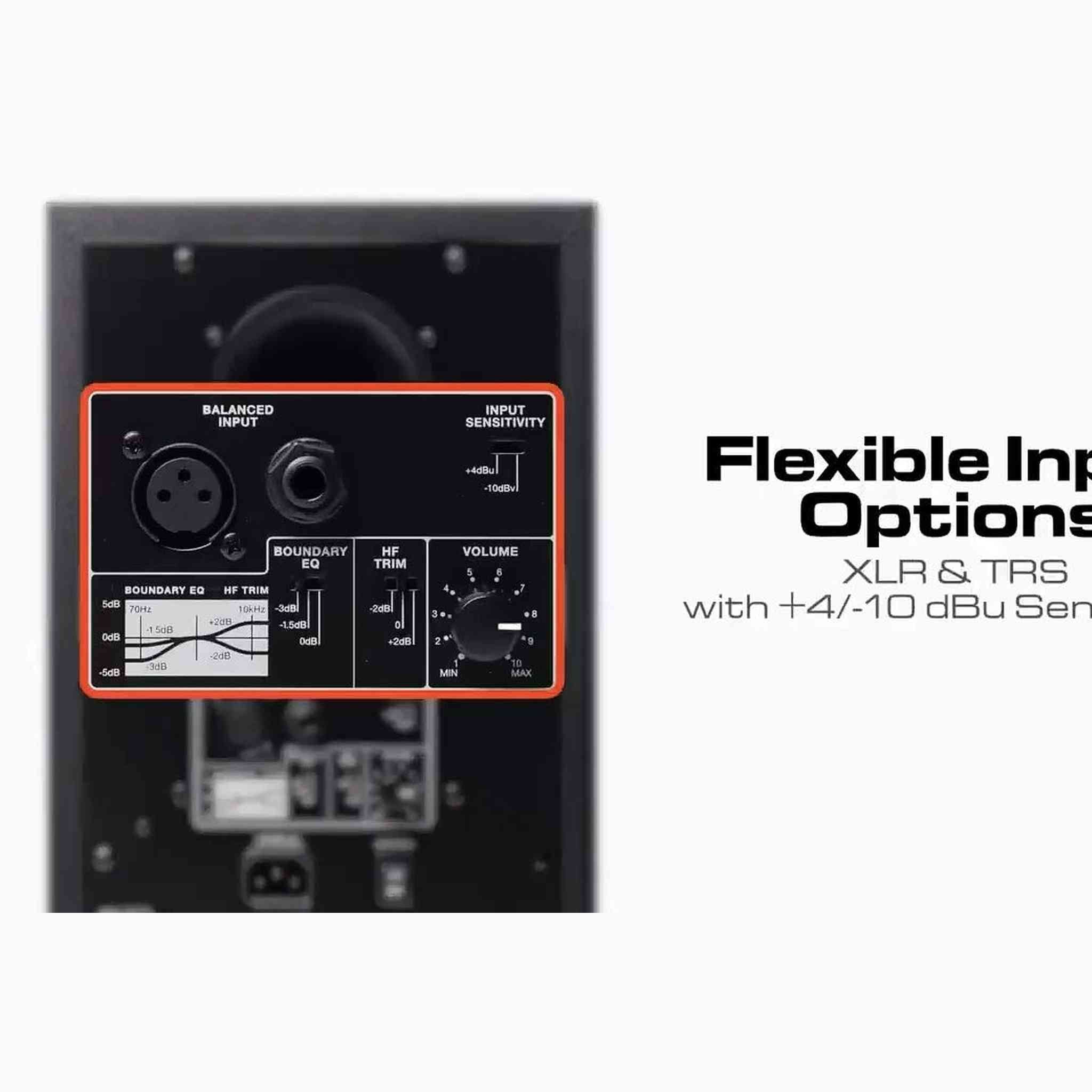 JBL Professional 305P MkII 5" Powered 2-way Studio Reference Monitor -Includes- Power Cord and 1-Year Extended Warranty Bundle