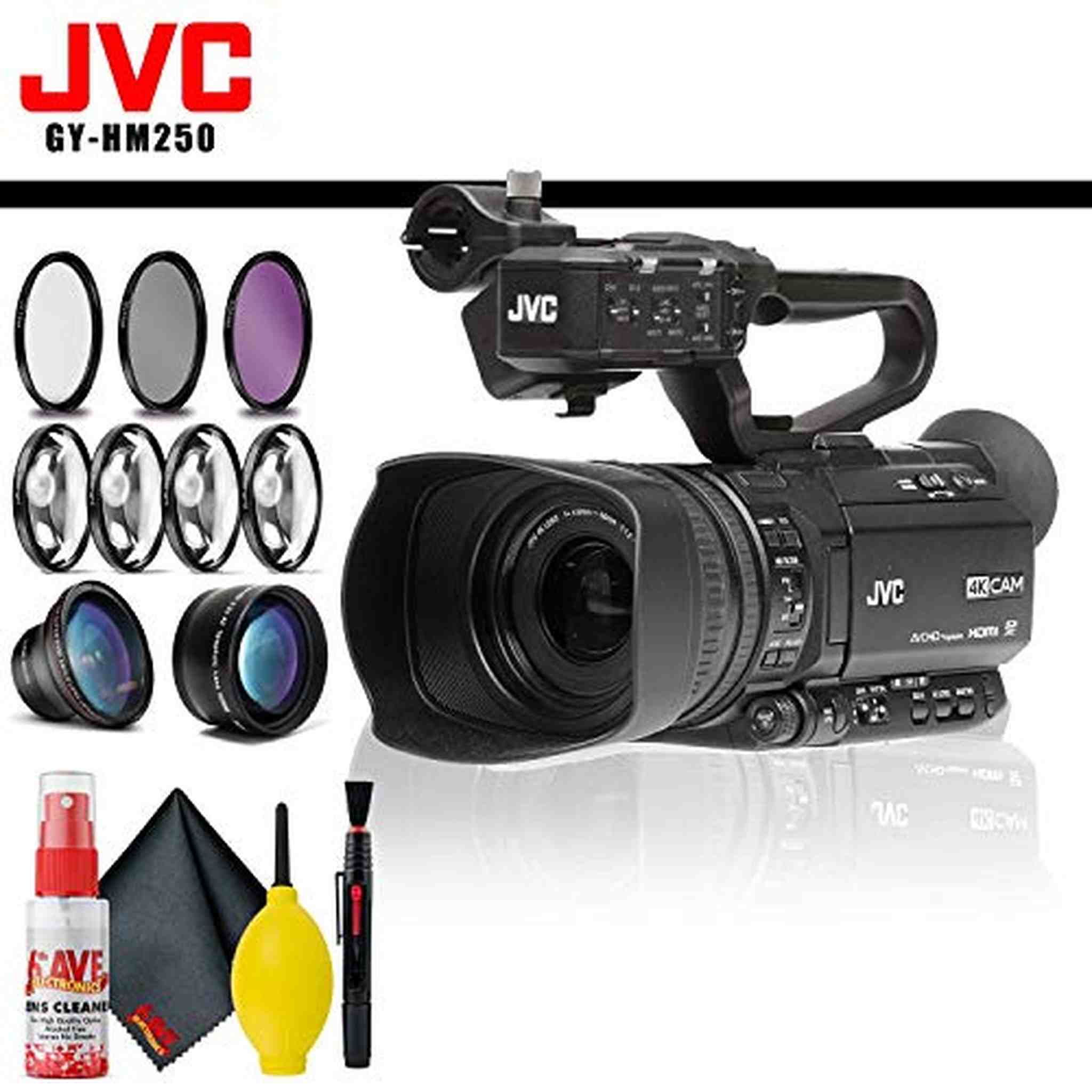 Jvc Camcorder Jvc Streaming Camera JVC GY-HM250 4k Camcorder Dubai