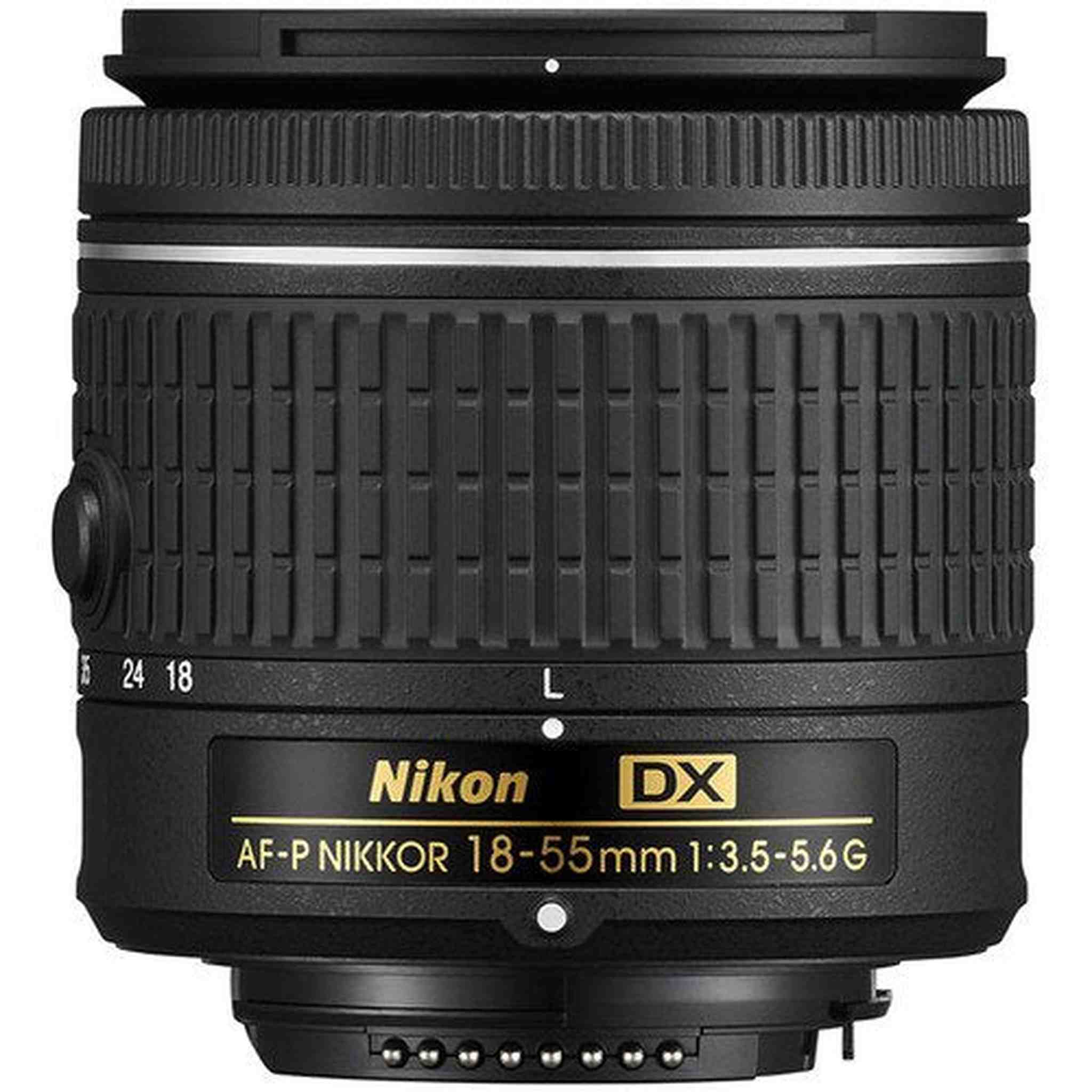 Nikon AF-P DX NIKKOR 18-55mm f/3.5-5.6G Lens for Nikon DSLR Cameras Renewed - Reconditioned eBasket