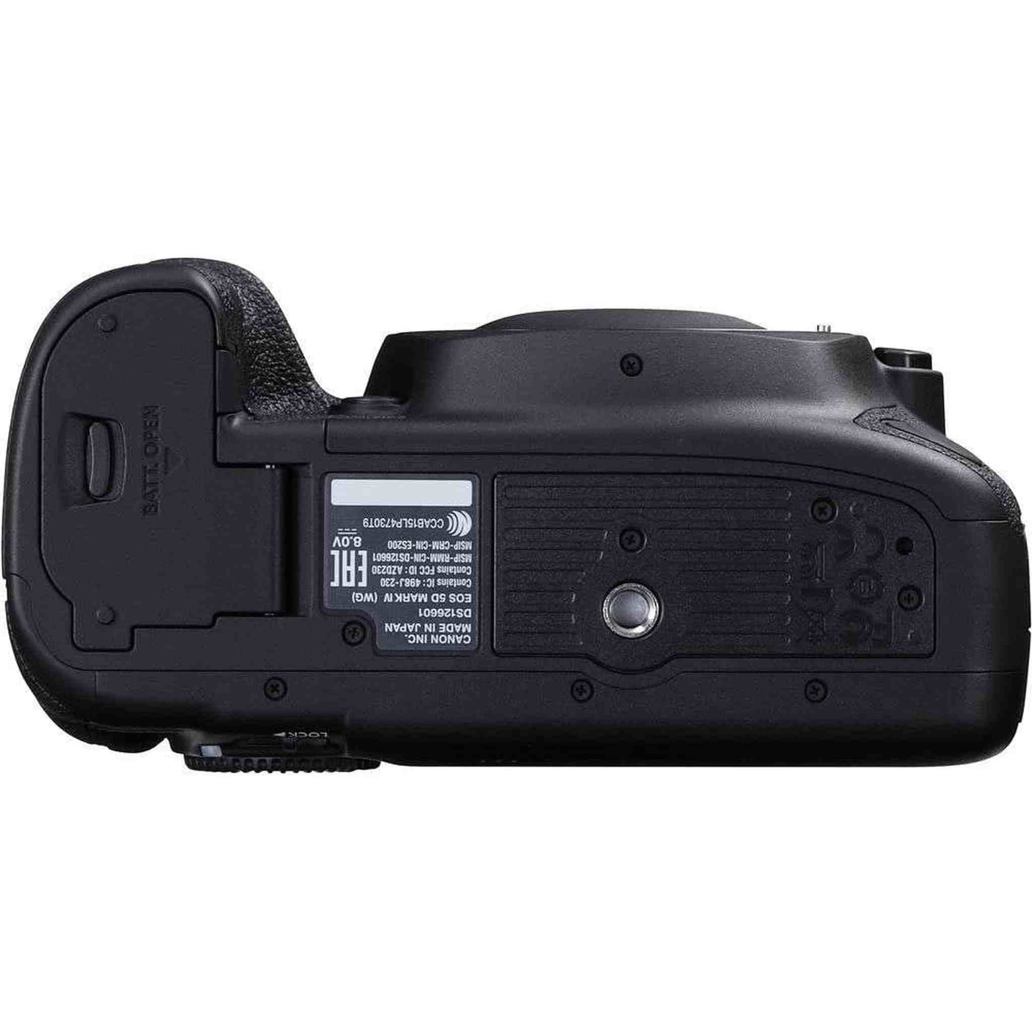 Canon EOS 5D Mark IV 30.4 MP Full Frame CMOS DSLR Camera Body Wi-Fi NFC 4K Video 1483C002 Certified Refurbished - Reconditioned Canon