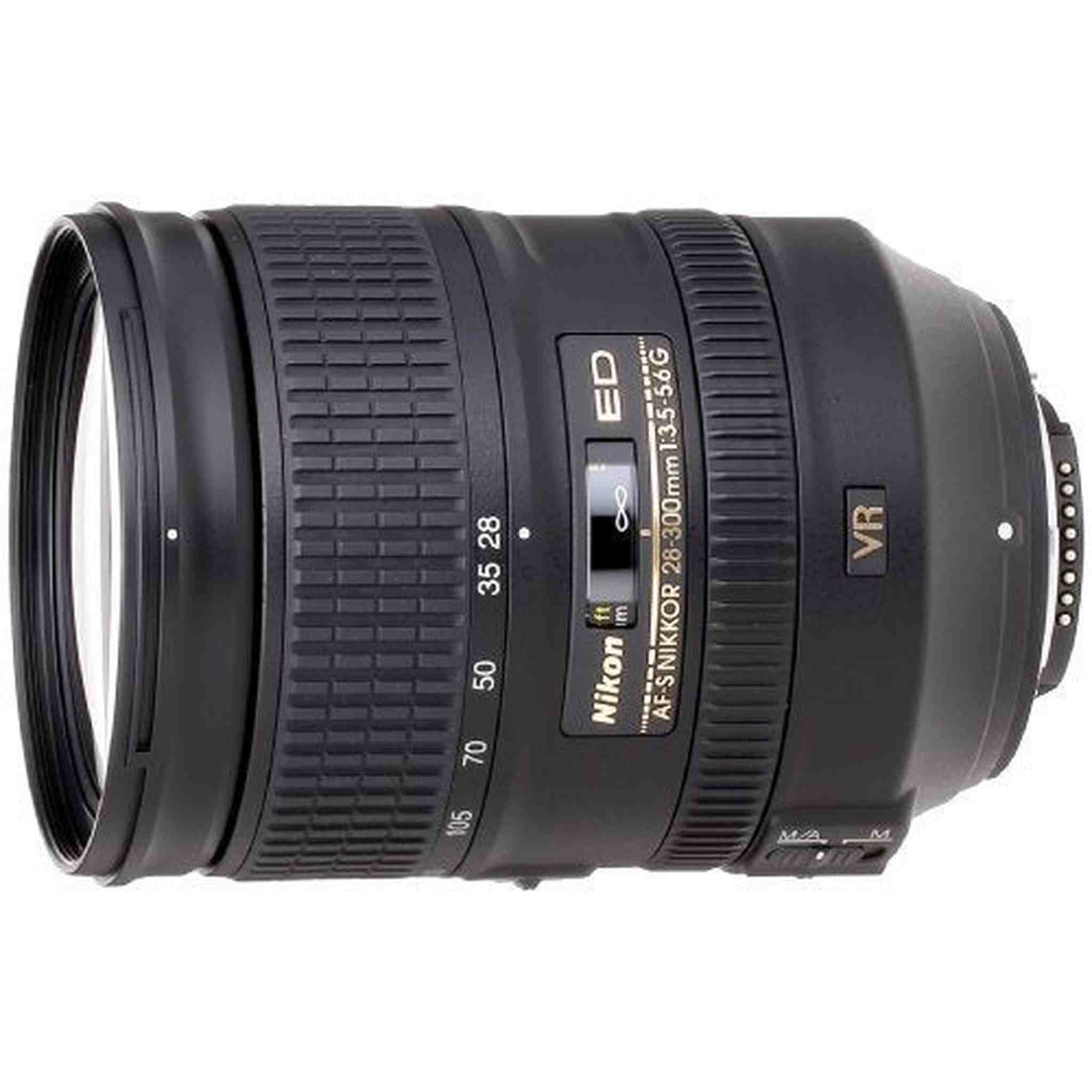 Nikon 28-300mm f/3.5-5.6G ED-IF AF-S VR II Vibration Reduction Wide Angle Telephoto Zoom Nikkor Lens - International V - Used Nikon