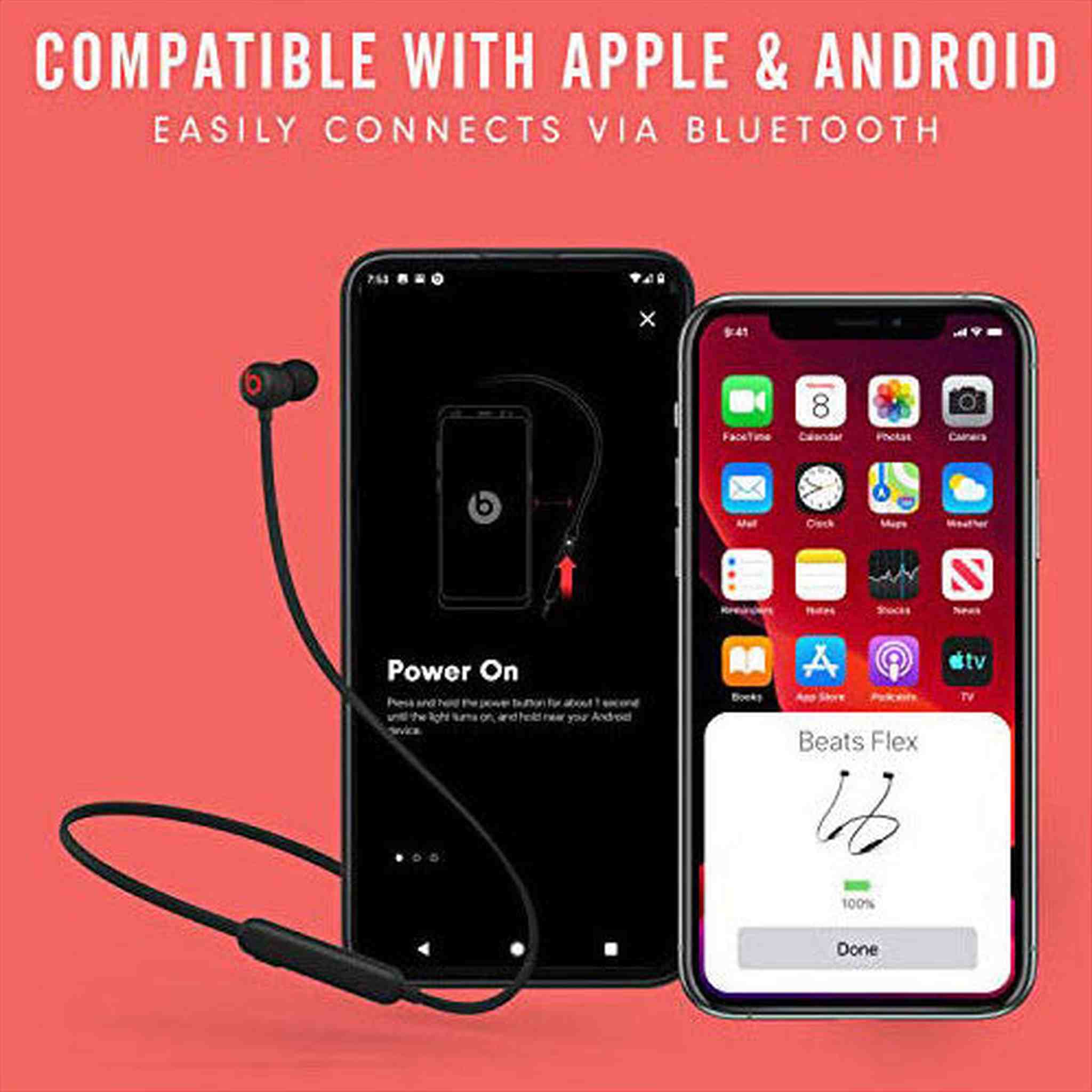 Beats Flex Wireless Earphones - Black Beats