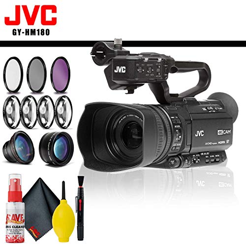JVC Ultra HD 4K Camcorder with HD-SDI + Filter Kit + Cleaning Kit