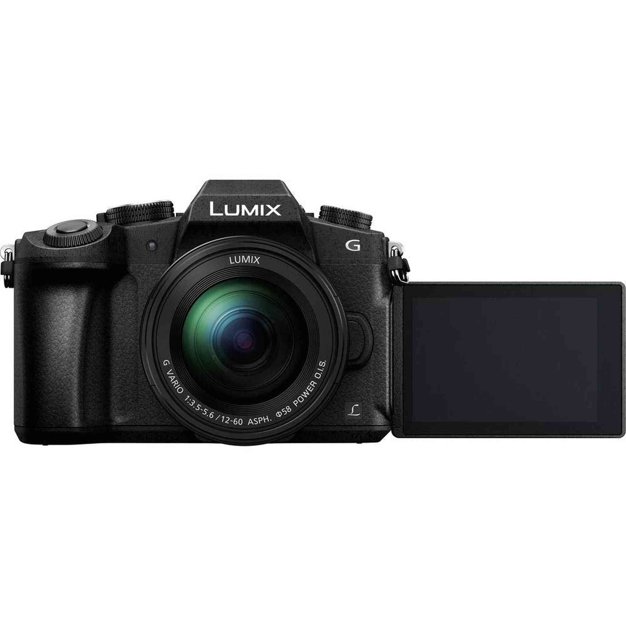 Panasonic Lumix Mirrorless Digital Camera with 12-60mm Lens Bundle