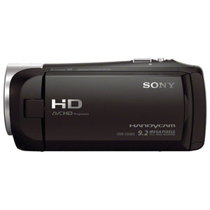 Sony HDR-CX405 HD Handycam with Memory Card Kit, Carrying Case, Tripod, LED Light, Editing Software and Cleaning Kit