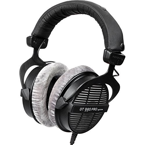 beyerdynamic 459038 DT-990-Pro-250 Professional Acoustically Open Headphones 250 Ohms Bundle with 1 YR CPS Enhanced Protection Pack