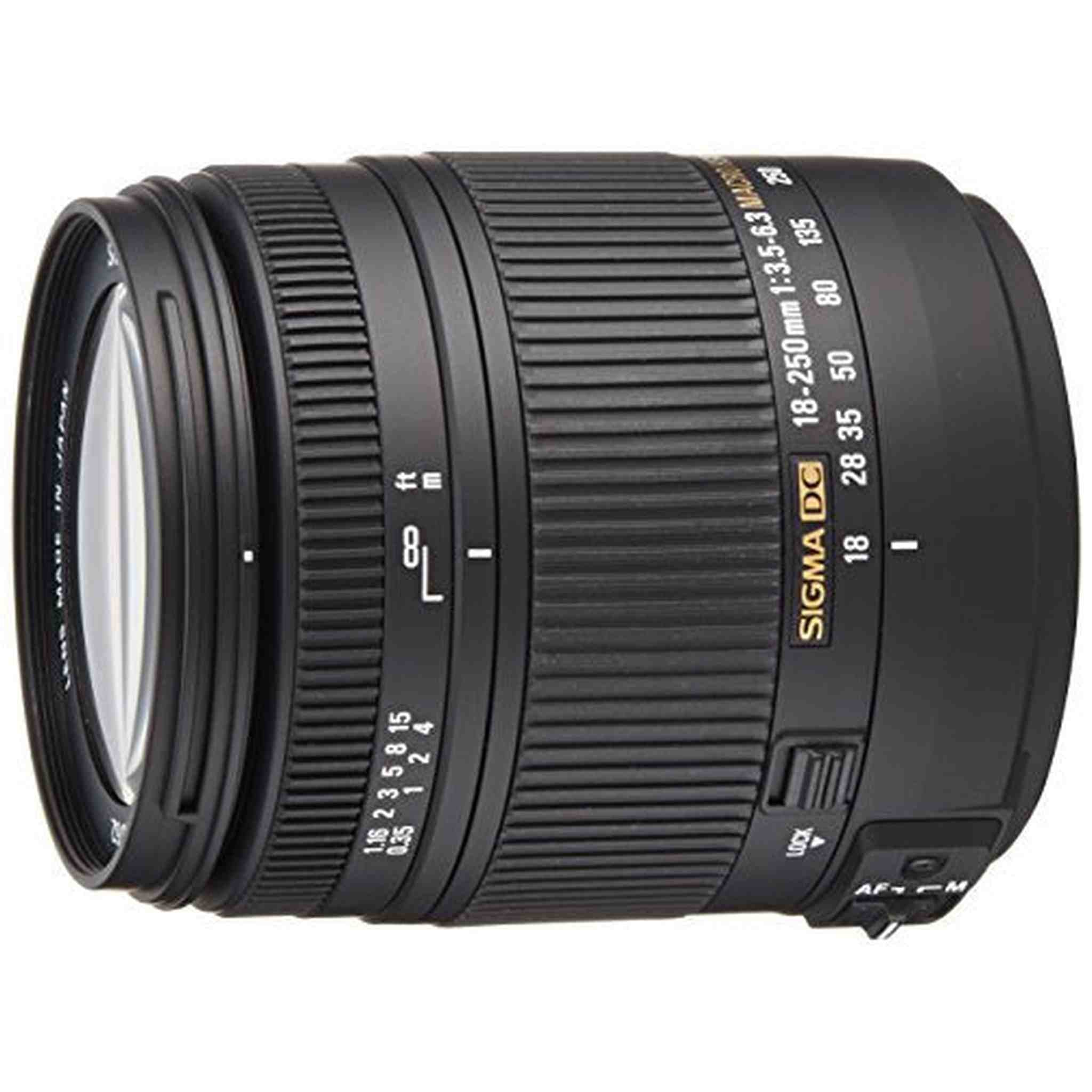 Sigma 18-250mm F3.5-6.3 DC MACRO HSM for Sony Digital SLR Cameras - Used SIGMA