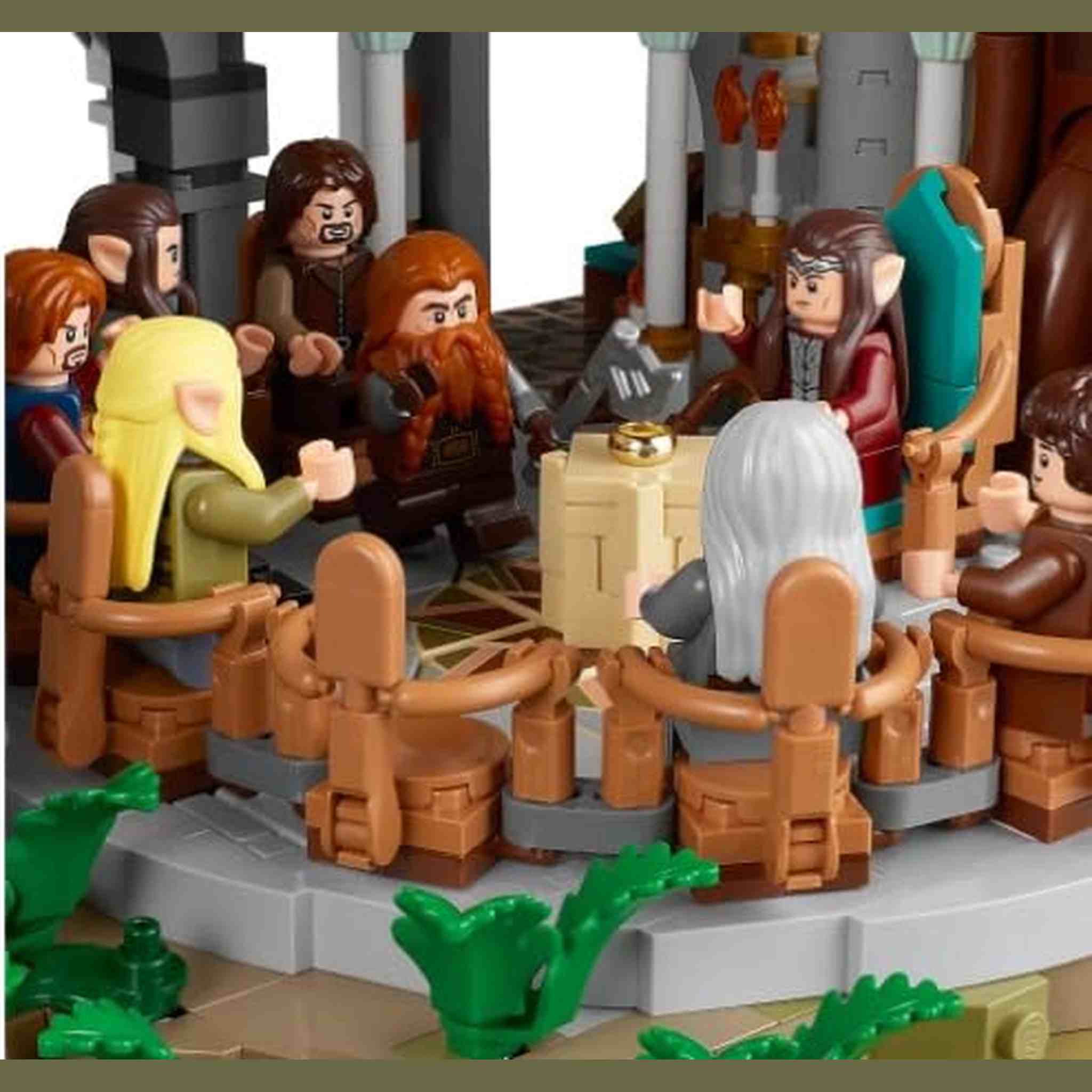 LEGO Icons The Lord of The Rings: Rivendell Building Set for Adults, Ages 18+ - LOTR Bedroom or Home Decor - Gift for Men & Women - 10316