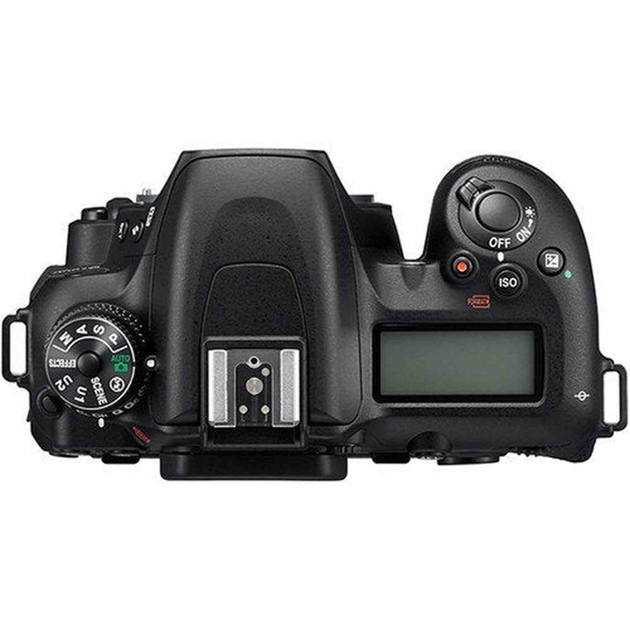 Nikon D7500 DSLR Camera 1581 Advanced Bundle Body W/Bag, Extra Battery, LED Light, Mic, and More