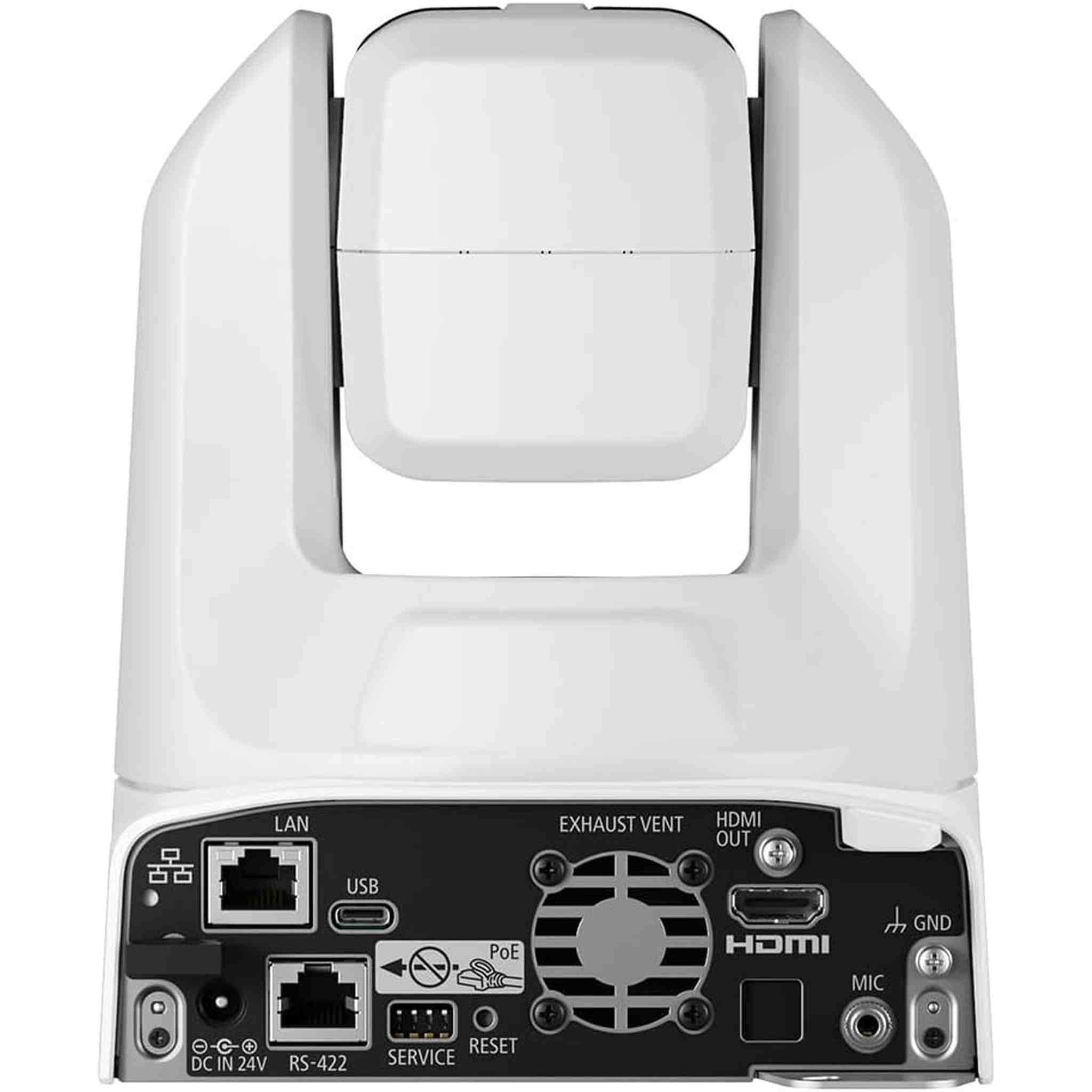 Canon CR-N100 PTZ Camera White , 20x Optical Zoom, 4K UHD Video, Professional Productions, House of Worship, Education, Broadcast, Corporate, Events - Reconditioned